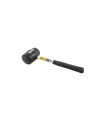 Kladivo pryžové MASTERTOOL 60 mm 450 g kovová rukojeť černá 02-1302