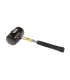 Kladivo pryžové MASTERTOOL 75 mm 680 g kovová rukojeť černá 02-1303
