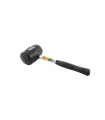 Kladivo pryžové MASTERTOOL 80 mm 900 g kovová rukojeť černá 02-1304