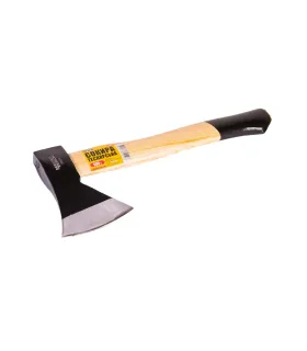 Sekera 600g MASTERTOOL HRC 50 dřevěná rukojeť s polymerovou ochranou 390 mm 05-0126
