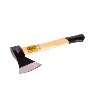 Sekera 600g MASTERTOOL HRC 50 dřevěná rukojeť s polymerovou ochranou 390 mm 05-0126