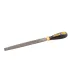 Pilník kovový MASTERTOOL 200 mm, plochý dvousložková rukojeť 06-0200