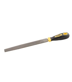 Pilník kovový MASTERTOOL 200 mm, plochý dvousložková rukojeť 06-0200