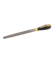 Pilník kovový MASTERTOOL 200 mm, plochý dvousložková rukojeť 06-0200