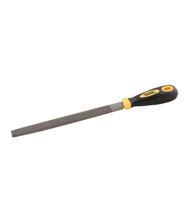 Pilník kovový MASTERTOOL 200 mm, půlkruhový dvousložková rukojeť 06-0202