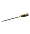 Pilník kovový MASTERTOOL 200 mm, čtverec dvousložková rukojeť 06-0204