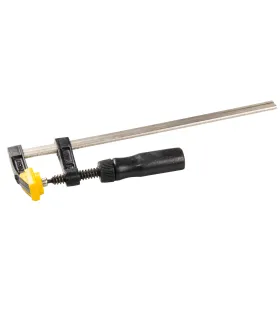 Svorka truhlářská MASTERTOOL F-Type 250*50 mm 1700 N dřevěná rukojeť DIN 5117 07-0002