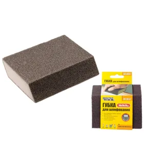 Houbička brusná zkosená MASTERTOOL RHOMBUS P120 110*75*25 mm 08-0512