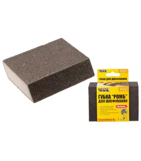 Houbička brusná zkosená MASTERTOOL RHOMBUS P320 110*75*25 mm 08-0532
