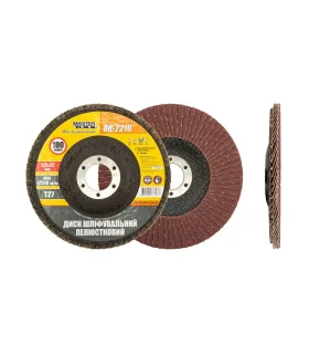 Kotouč brusný lamelový MASTERTOOL Т27 P100 125*22 mm 08-2210