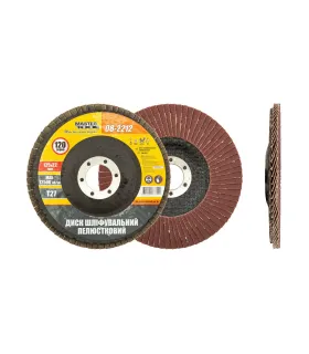 Kotouč brusný lamelový MASTERTOOL Т27 P120 125*22 mm 08-2212