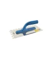 Hladítko nerezové MASTERTOOL 125*270 mm zub 12x12 mm plastová rukojeť 08-2227