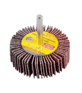 Válec lamelový brusný MASTERTOOL 60*20 mm P40 s hřídelí 6 mm 08-2264