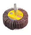 Válec lamelový brusný MASTERTOOL 60*20 mm P60 s hřídelí 6 mm 08-2266