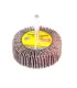Válec lamelový brusný MASTERTOOL 60*20 mm P80 s hřídelí 6 mm 08-2268