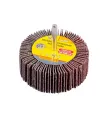 Válec lamelový brusný MASTERTOOL 80*30 mm P60 s hřídelí 6 mm 08-2286