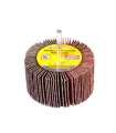 Válec lamelový brusný MASTERTOOL 80*40 mm P80 s hřídelí 6 mm 08-2298