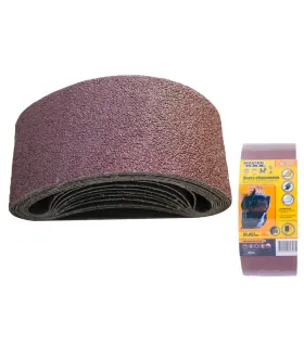 Pás brusný MASTERTOOL 76*457 mm P80 10 ks 08-2308