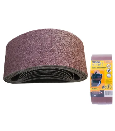 Pás brusný MASTERTOOL 76*457 mm P80 10 ks 08-2308