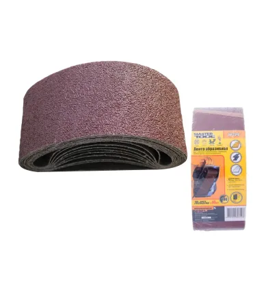 Pás brusný MASTERTOOL 76*457 mm P100 10 ks 08-2310