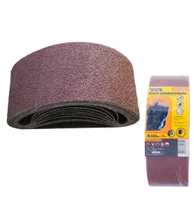 Pás brusný MASTERTOOL 76*533 mm P60 10 ks 08-2406