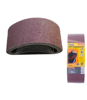 Pás brusný MASTERTOOL 76*533 mm P100 10 ks 08-2410