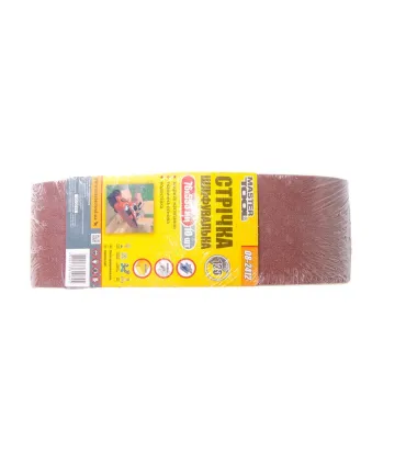 Pás brusný MASTERTOOL 76*533 mm P120 10 ks 08-2412