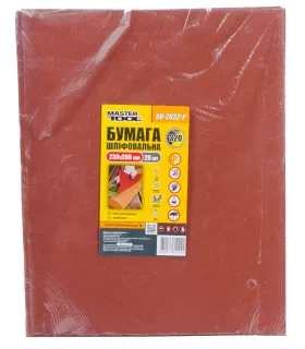 Papír brusný voděodolný MASTERTOOL 230*280 mm P320 20 ks 08-2632-Р