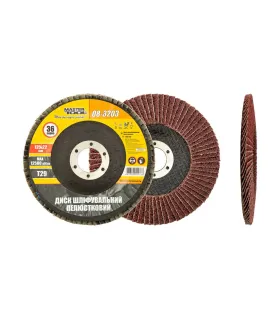 Kotouč brusný lamelový MASTERTOOL Т29 P36 125*22 mm 08-3203