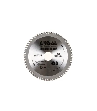 Kotouč pilový na řezání dřeva zuby z karbidu wolframu 125*22, 2*60Т 08-7126