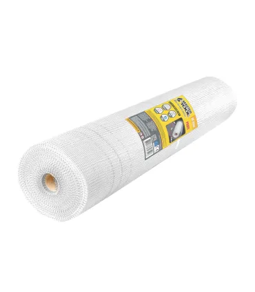 Síťovina ze skleněných vláken MASTERTOOL 1000 mm * 50 m / role, 5 * 5 mm, 145 g / m² 08-9506